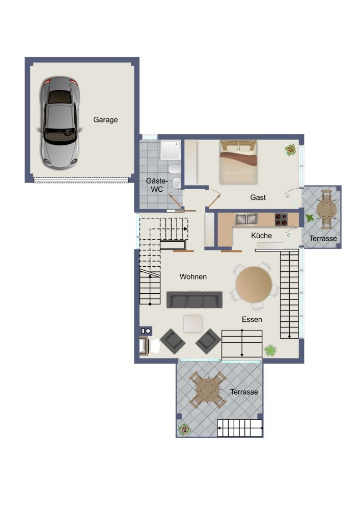 Exklusives Architektenhaus mit Bergblick und luxuriöser Ausstattung in Garmisch-Partenkirchen