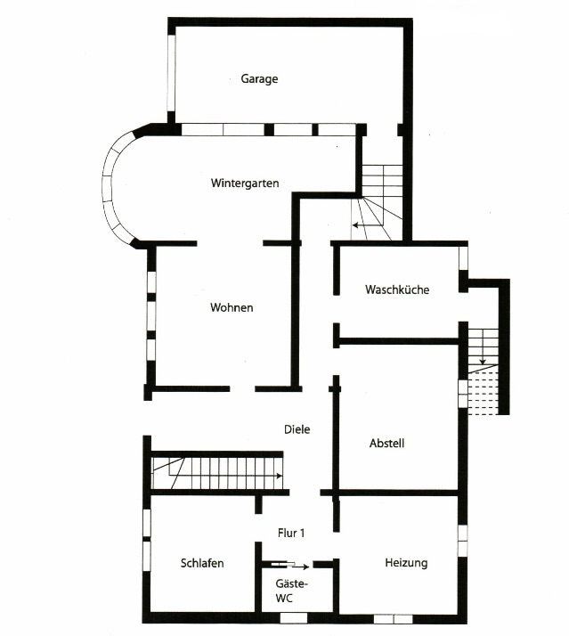 Freistehendes Einfamilienhaus oder
Neubau - 5 Familienhaus mit Baugenehmigung