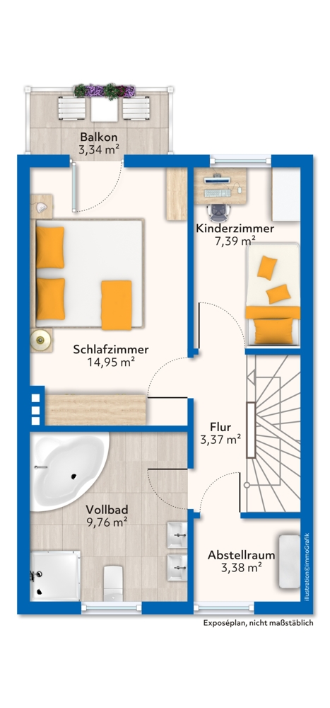 Reihenmittelhaus auf Erbbaugrundstück in Bremen Osterholz