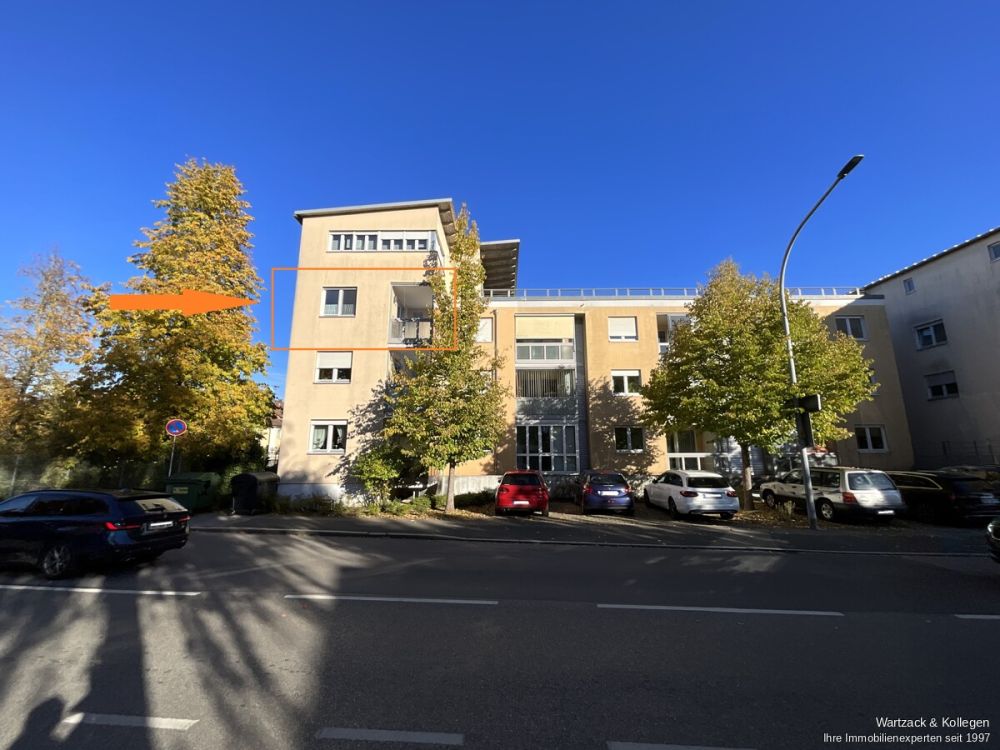 2-Zimmer-Wohnung 
mit ca. 52 m² Wohnfläche 
im betreuten Wohnen in Schwabach