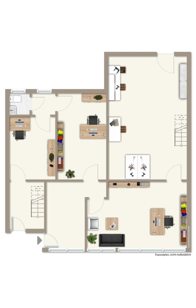 Büro Grundriss
