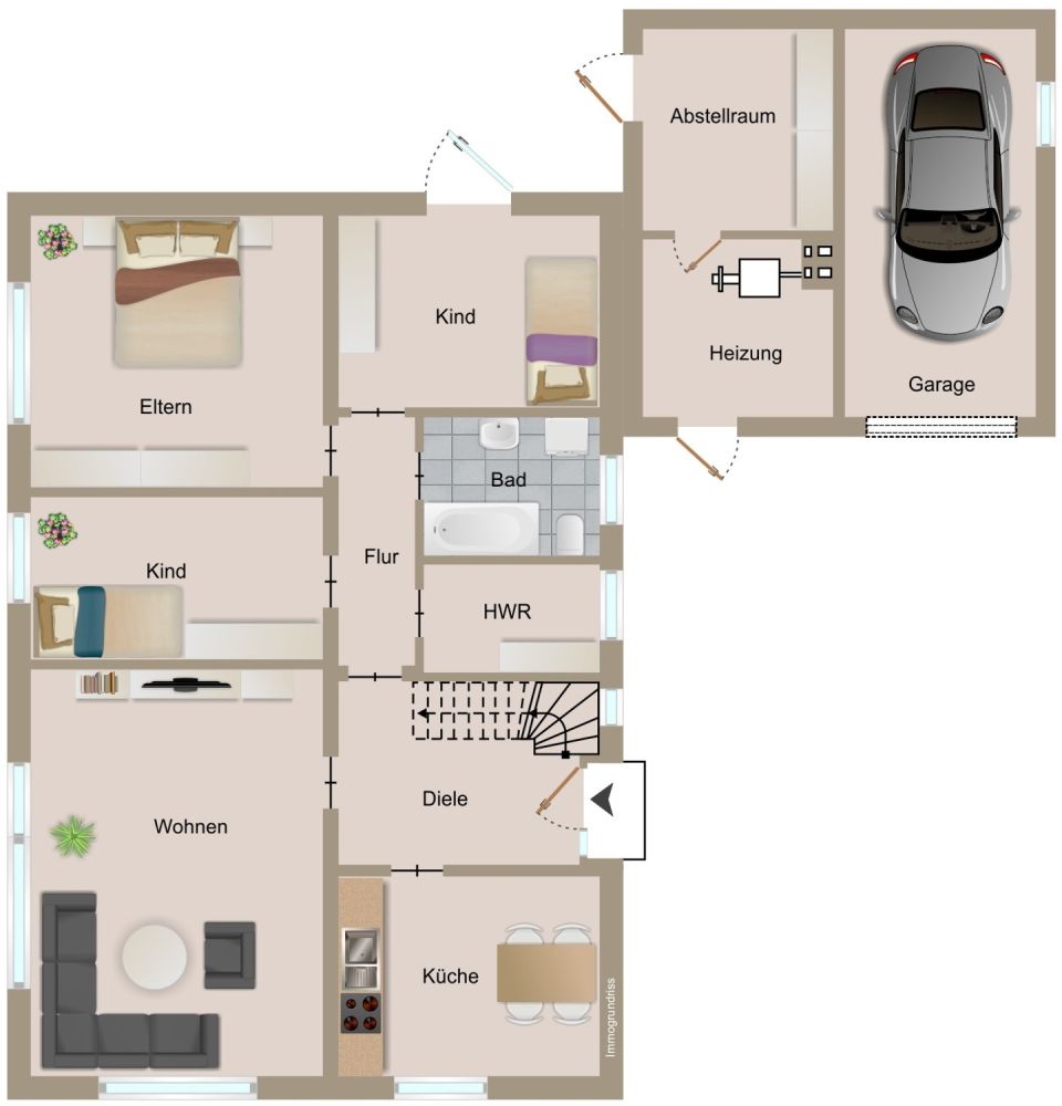 Charmantes Einfamilienhaus mit Potenzial – ruhig gelegen in Neuenkirchen