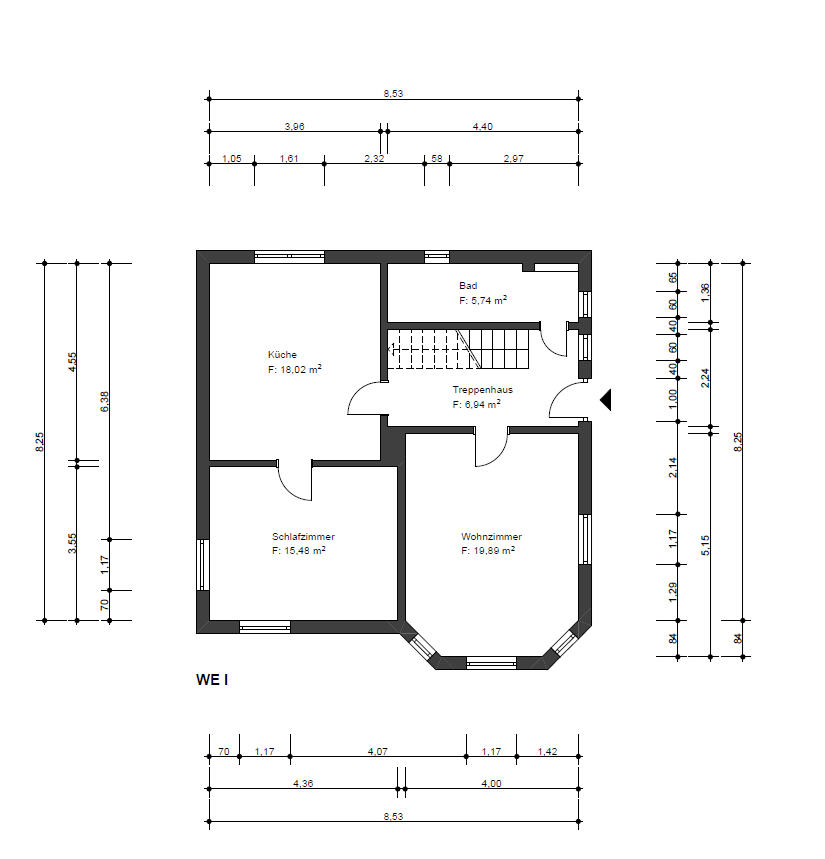 Grundriss Erdgeschoss