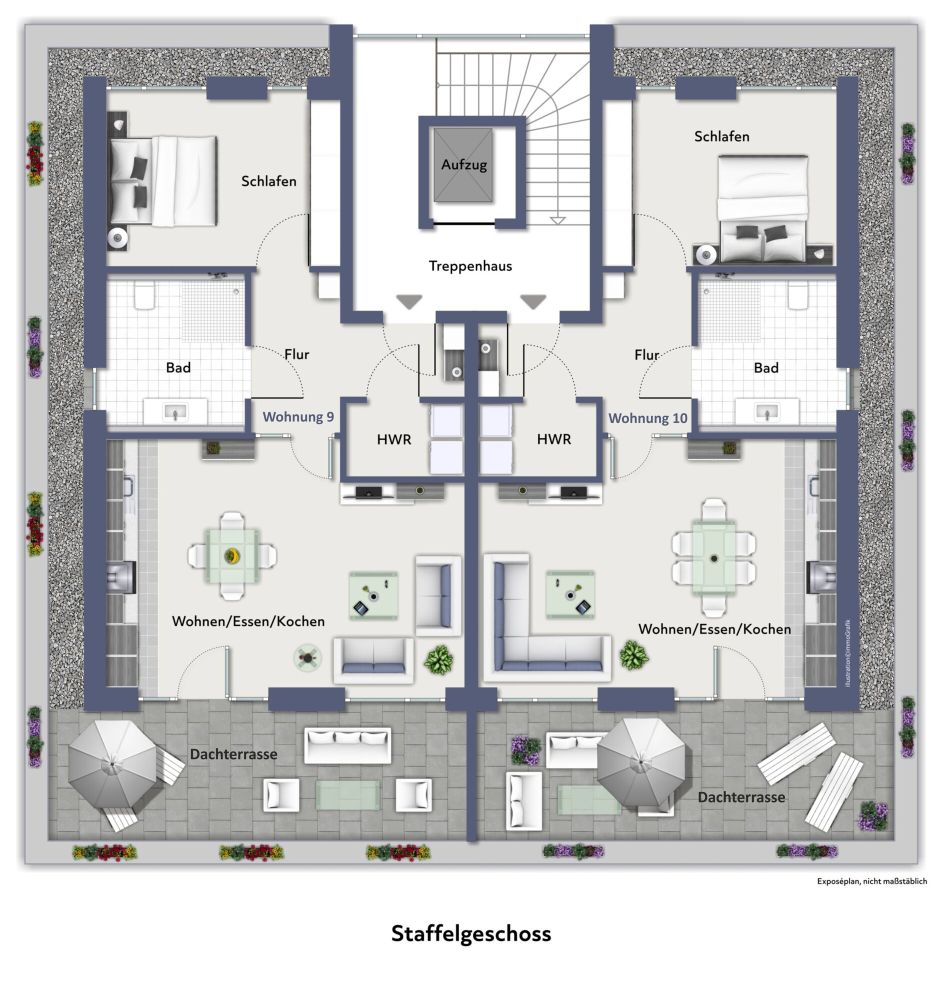 Wohn(t)raum Penthouse!
*Über den Dächern von Ibbenbüren* (11)