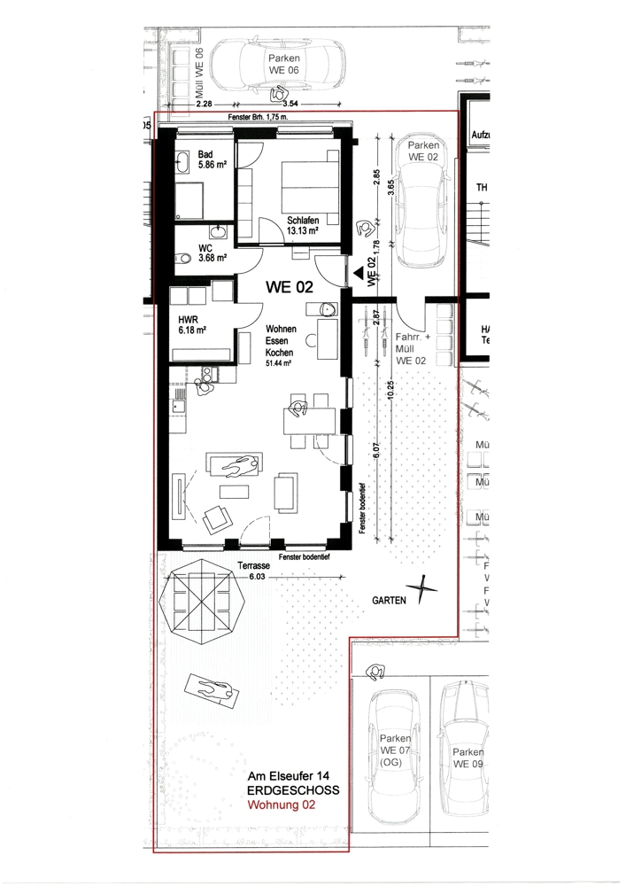 Einziehen und Wohlfühlen! Neubau-Wohnung mit Garten und Top Ausstattung!