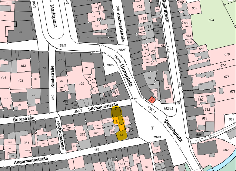 Preisreduzierung für das renovierungsbedürftige Reihenmittelhaus mit Nebengebäude im Sanierungsgebiet der Altstadt Tirschenreuth