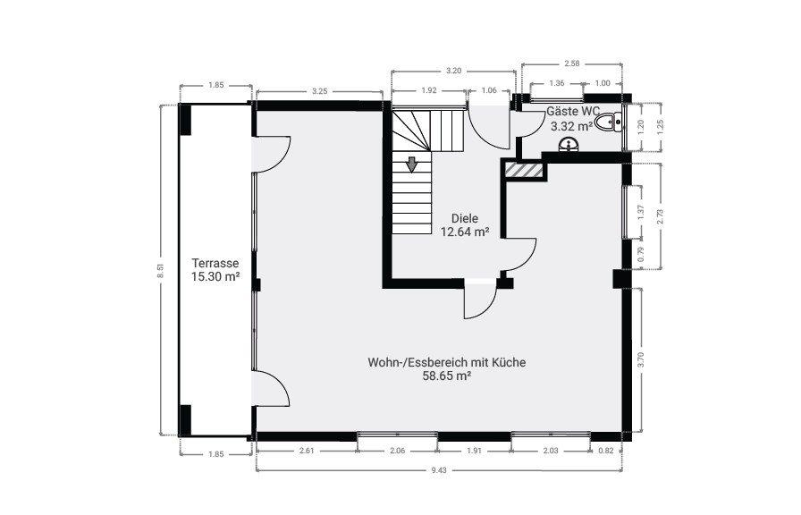 Großzügiges Einfamilienhaus auf weitläufigem Grundstück – Potenzial für weitere Bebauung