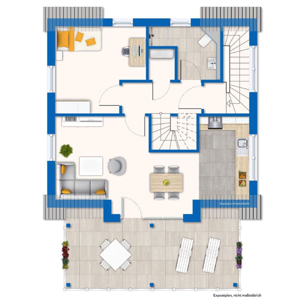 Grundriss Erdgeschoss