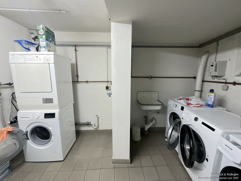 WM-Anschluss im Keller