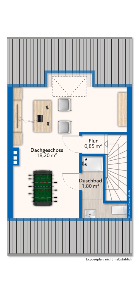 Reihenmittelhaus auf Erbbaugrundstück in Bremen Osterholz
