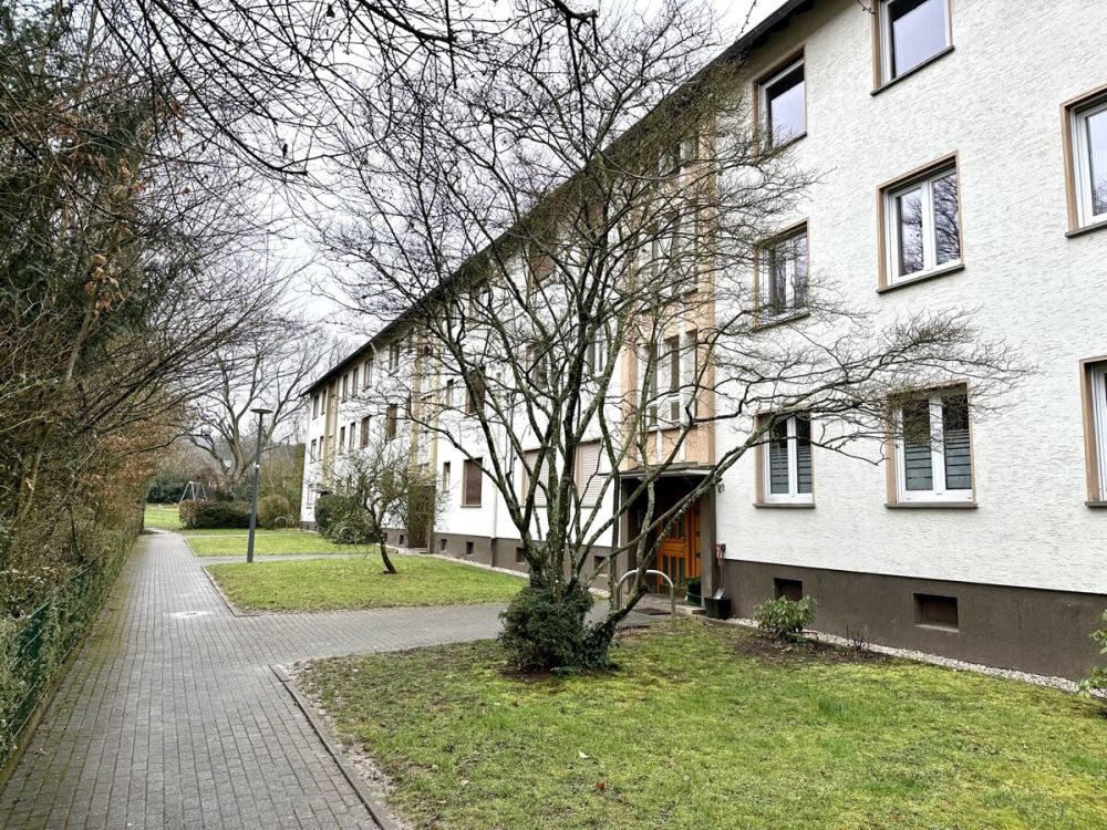 Vorderansicht der Wohnanlage