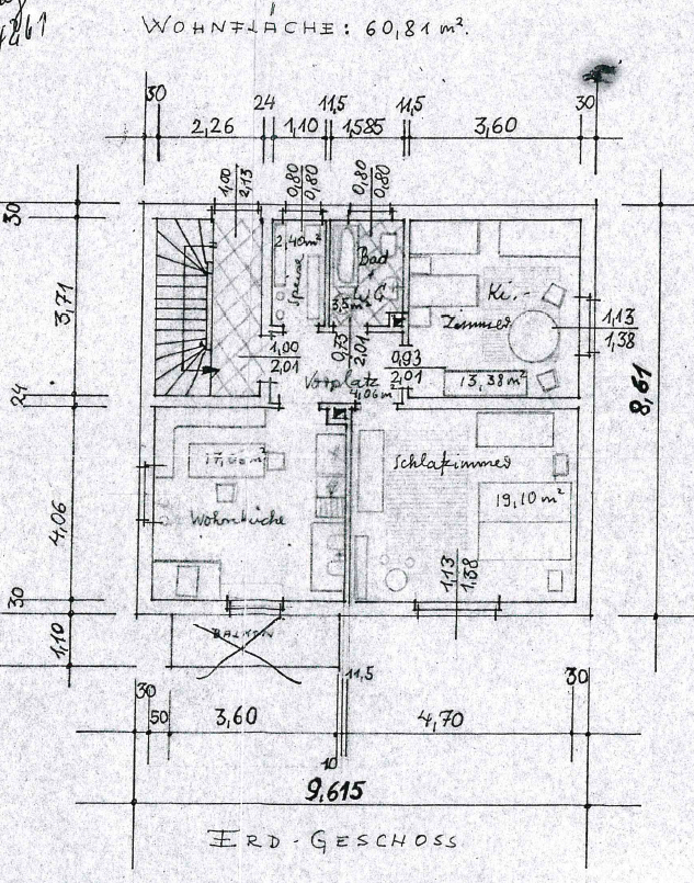Grundriss Erdgeschoss
