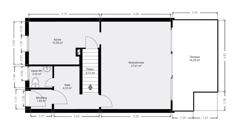 Attraktives Reihenmittelhaus in Offenbach-Bieber – ideal für Familien!