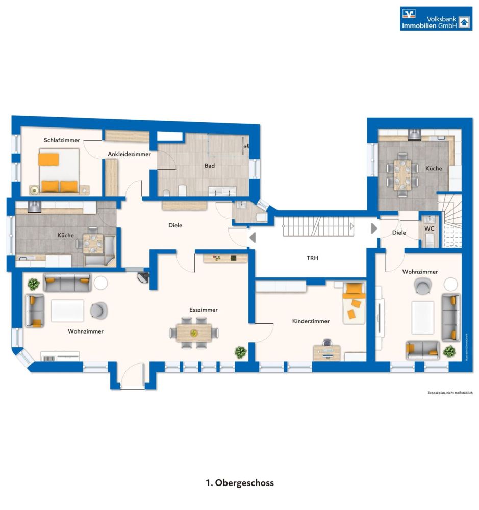 7 Parteienhaus mit schönem Innenhofgarten und Car-Ports in Duisburg Mittelmeiderich