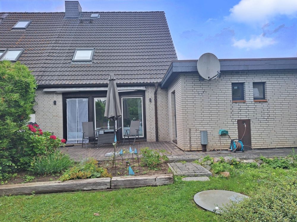 Terrasse der Ferienwohnung 2, Ansicht 1
