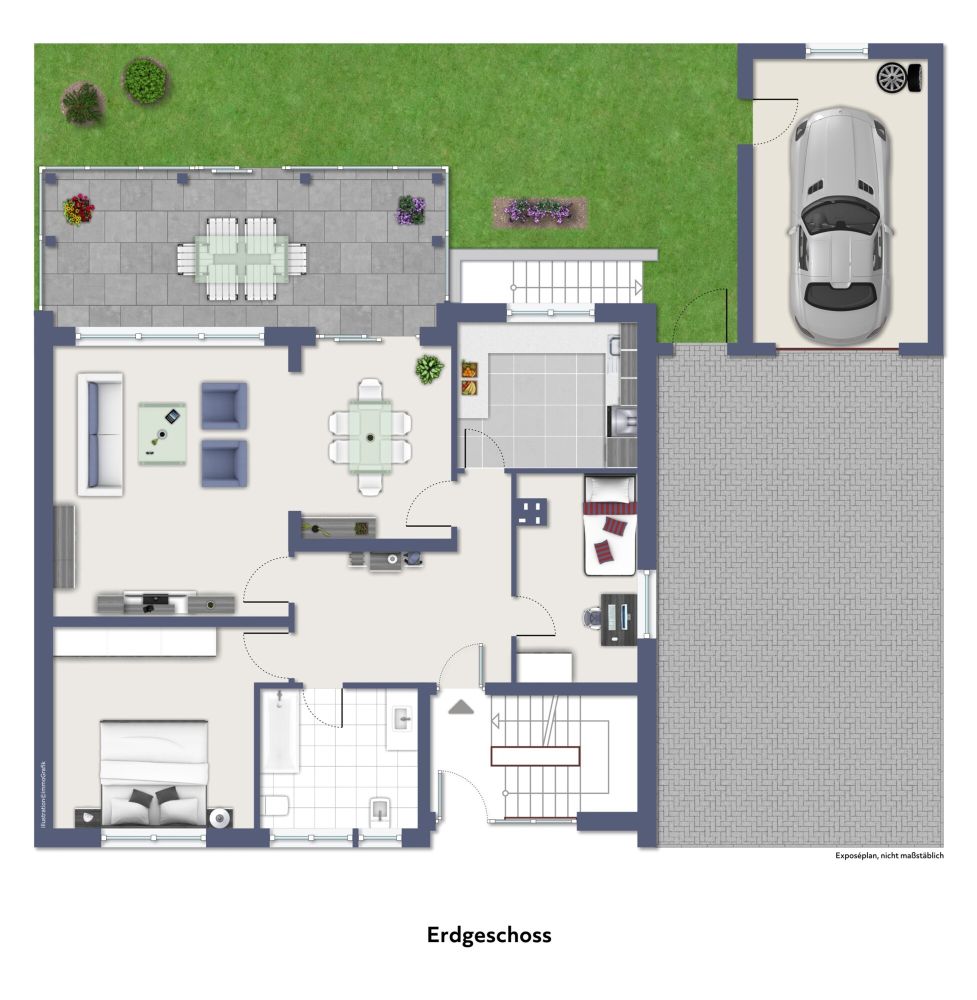 Einfamilienhaus in Ahlen-Vorhelm: Ruhige Lage mit Blick auf Wiesen und Felder!
