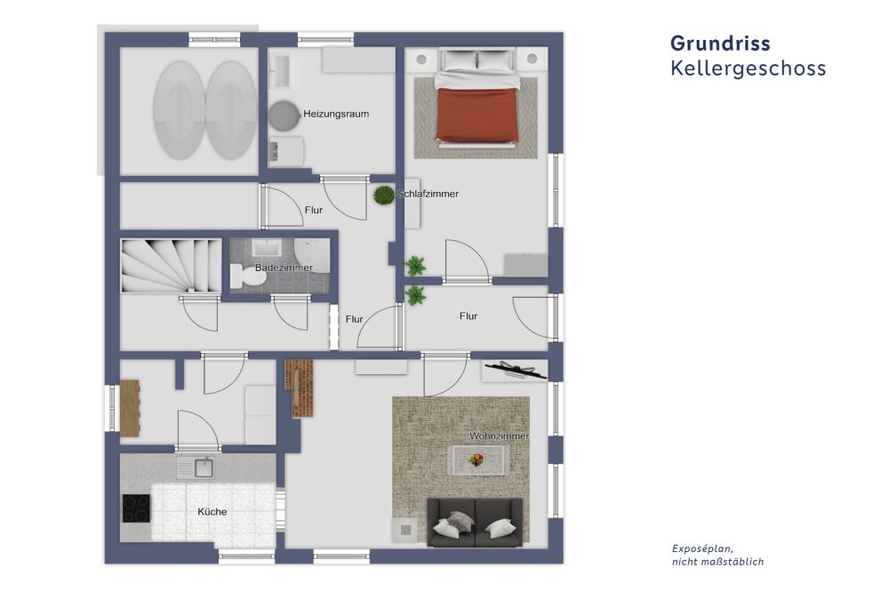 Ein Zuhause mit Herz – großzügiges Einfamilienhaus mit Einliegerwohnung und Platz für Ideen
