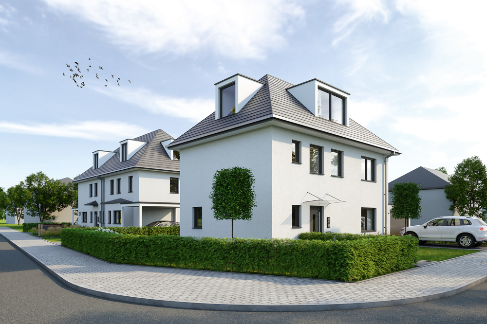 NEUBAU: CHARMANTES WALMDACH-EINFAMILIENHAUS IN RUHIGER LAGE VON MÜNCHEN-ALLACH