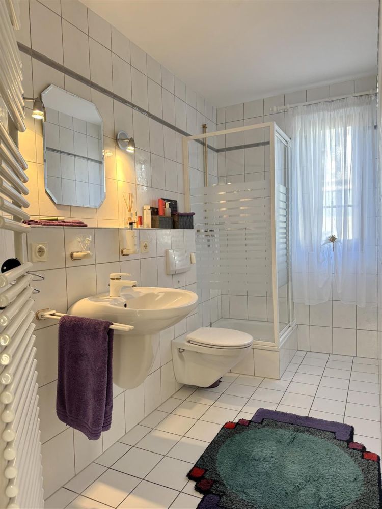 Duschbad im Erdgeschoss