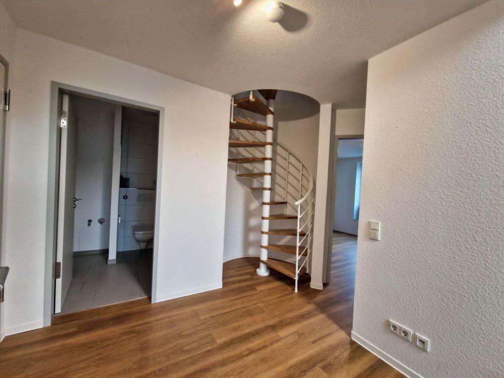 Wendeltreppe in das DG