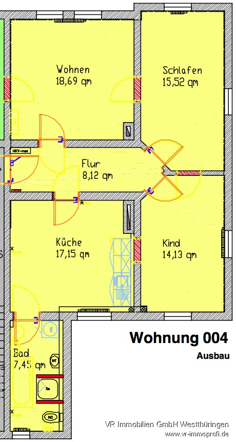 Frische Altbauwohnung in Tambach-Dietharz!