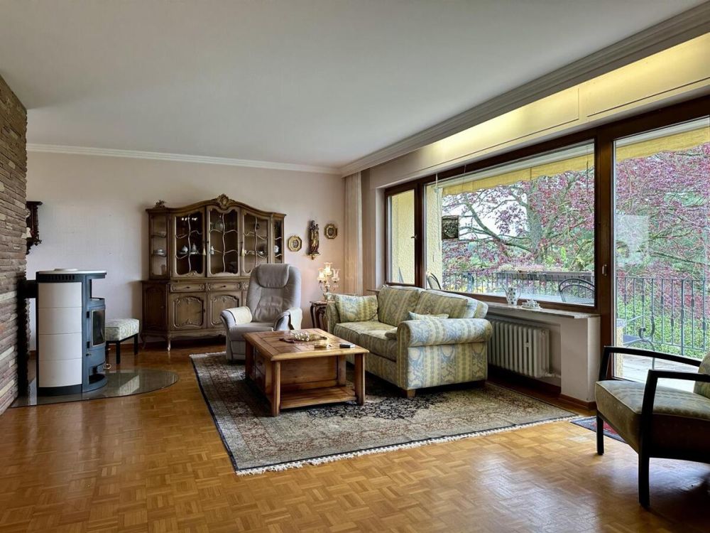 Wohnbereich mit Kamin