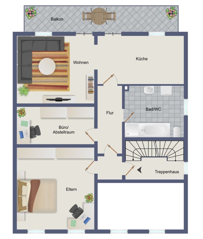 Idyllisches Wohnen mit traumhaften Bergblick