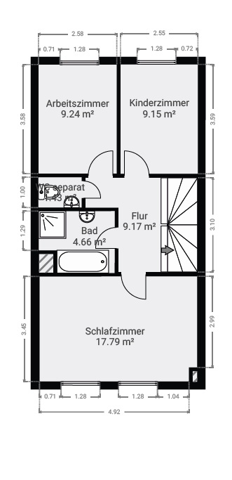 Geräumiges Reihenendhaus mit Garten und Potenzial in ruhiger Lage von Bruchköbel