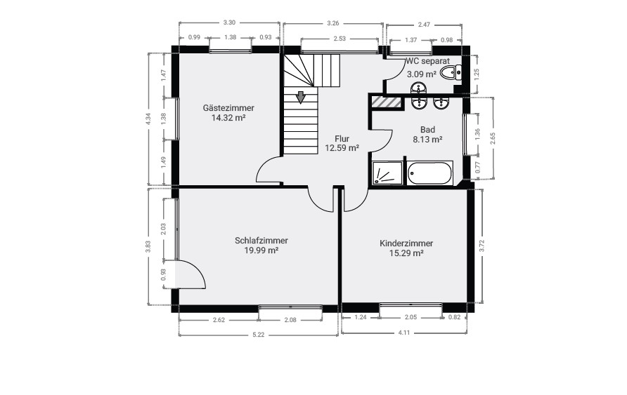 Großzügiges Einfamilienhaus auf weitläufigem Grundstück – Potenzial für weitere Bebauung