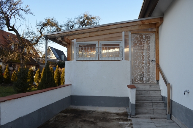 Außenansicht Wintergarten