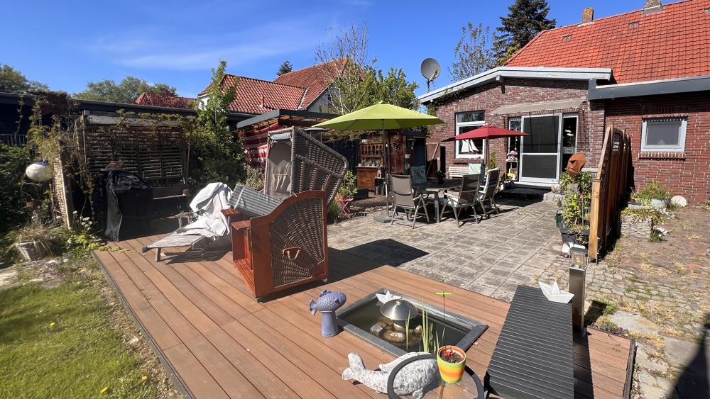 Teilmodernisiertes Wohnhaus in Jade-Schweiburg mit optionalem Bauplatz – Nähe Nordseeküste/Jadebusen