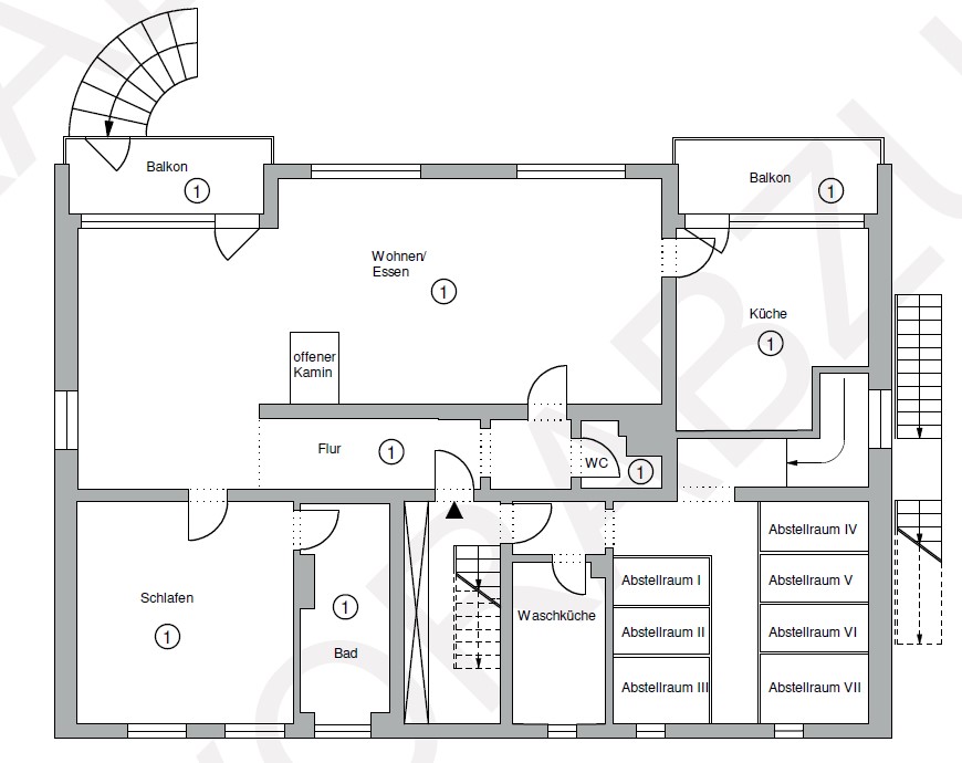 Mehrfamilienhaus mit Entwicklungspotenzial