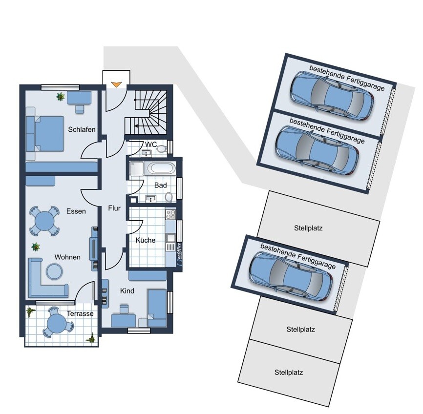 Grundriss EG