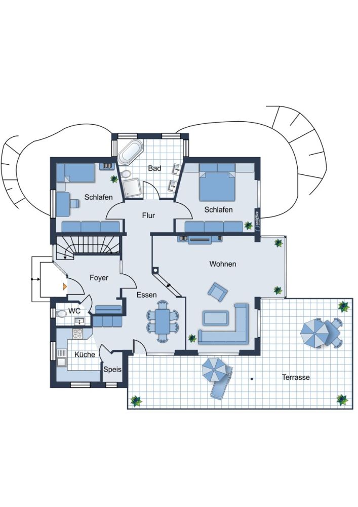Grundriss EG
