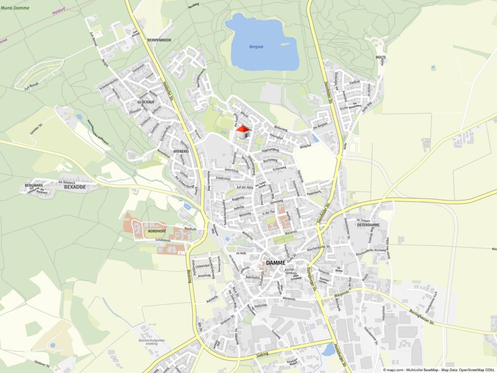 Provisionsfrei für den Käufer: Luxuriöses Einfamilienhaus in bester Lage von Damme - Nähe Bergsee!