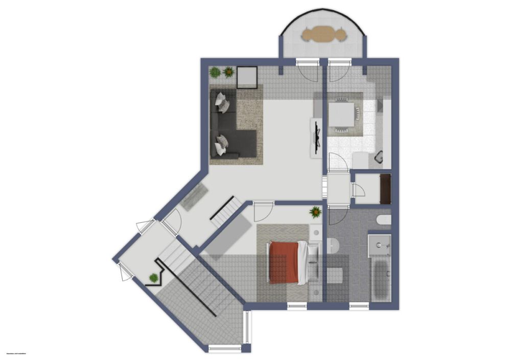 Ideale Kapitalanlage: Charmante Dachgeschoss-Maisonette-Wohnung mit Stellplatz in ruhiger Lage von Heilsbronn!