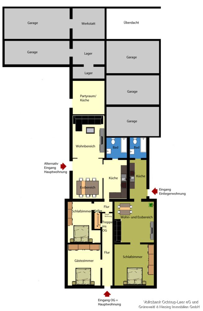 Beste Lage für die Familie mit viel Platz im Garten und im Haus!