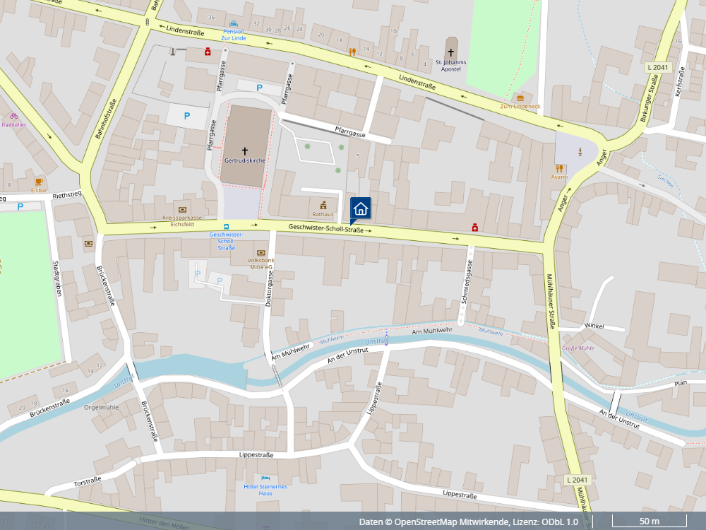 Vielseitiges Reihenendhaus in zentraler Lage von Dingelstädt