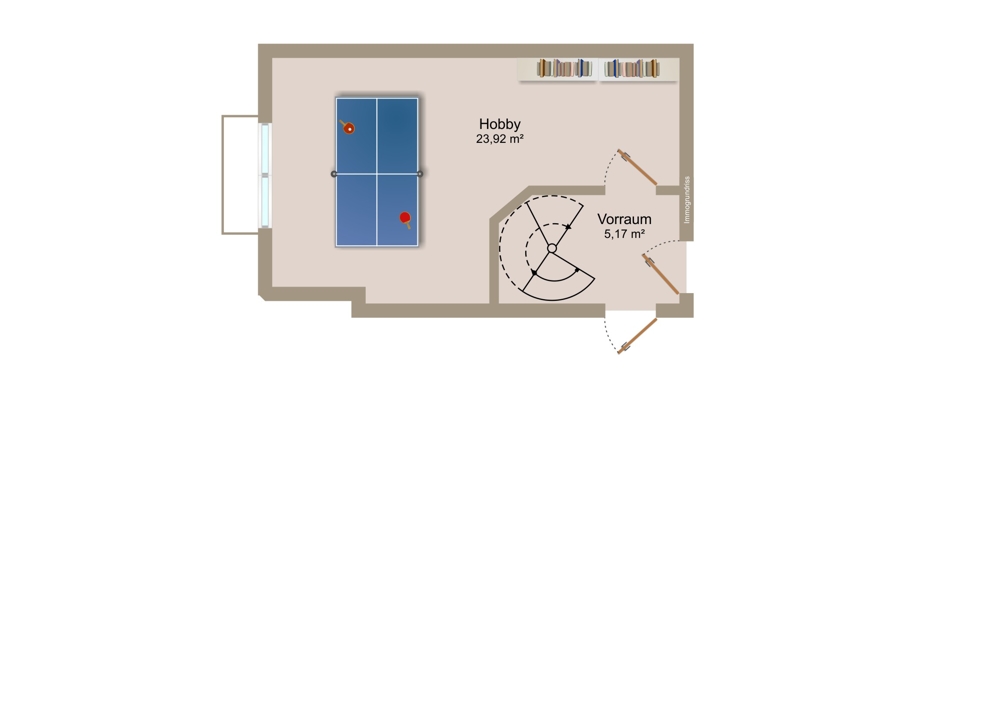 Gut geschnittene 2,5-Zimmer-Maisonettewohnung mit Hobbyraum
in ruhiger Toplage