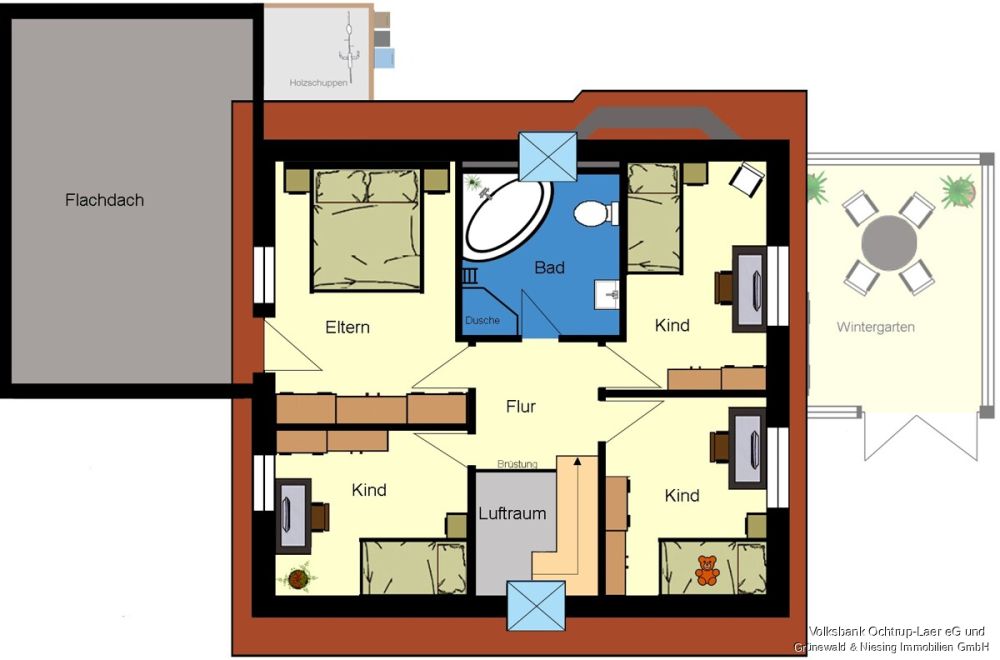 Grundriss Dachgeschoss