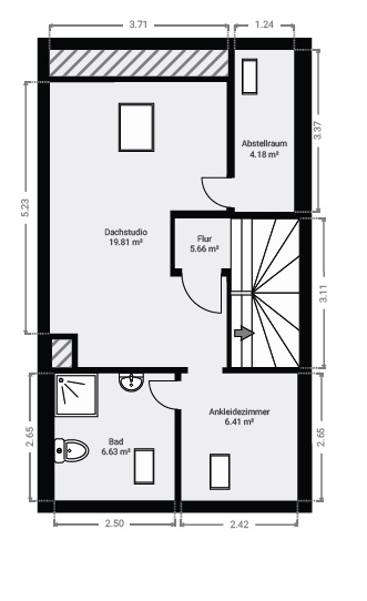 Geräumiges Reihenendhaus mit Garten und Potenzial in ruhiger Lage von Bruchköbel