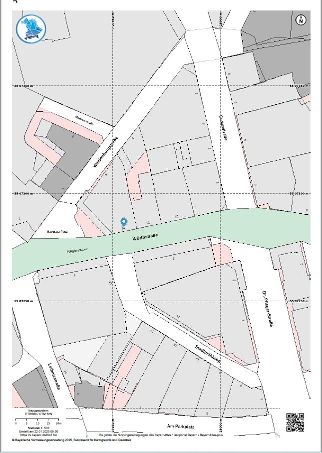 Moderne Ladenfläche in zentraler Lage von Weiden zu vermieten!