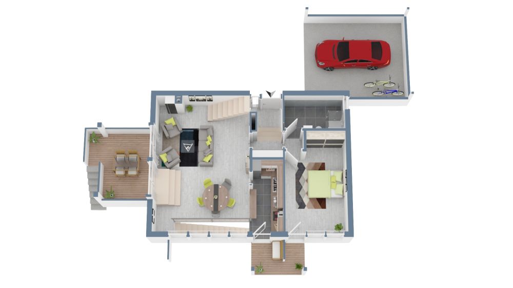 Exklusives Architektenhaus mit Bergblick und luxuriöser Ausstattung in Garmisch-Partenkirchen