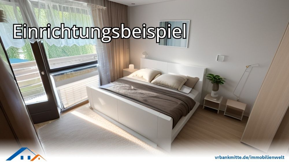 So könnte Ihr Schlafzimmer aussehen - Einrichtungsbeispiel EG Schlafzimmer
