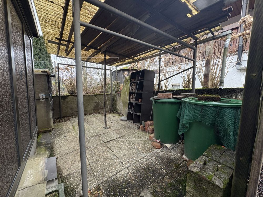 Überdachten Nutzfläche