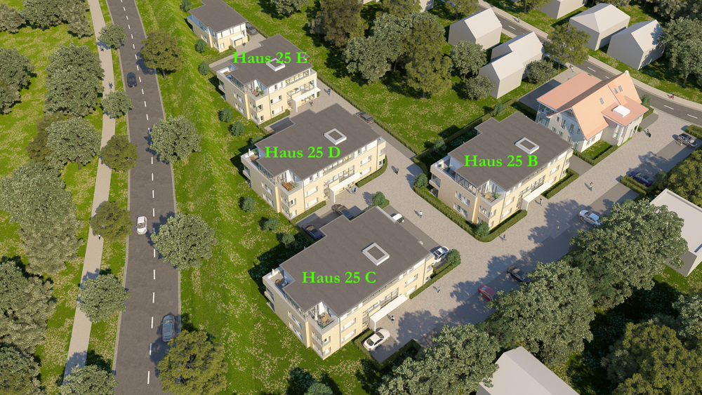 Stilvolle 3-Zimmer-Neubau-Wohnung im OG mit Wintergarten in zentraler Lage von Varel nahe Dangast