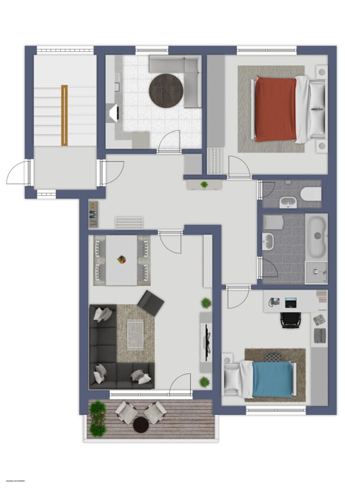 Einziehen oder vermieten - 3-Zimmer-Wohnung im beliebten Rügländer Viertel in Ansbach!