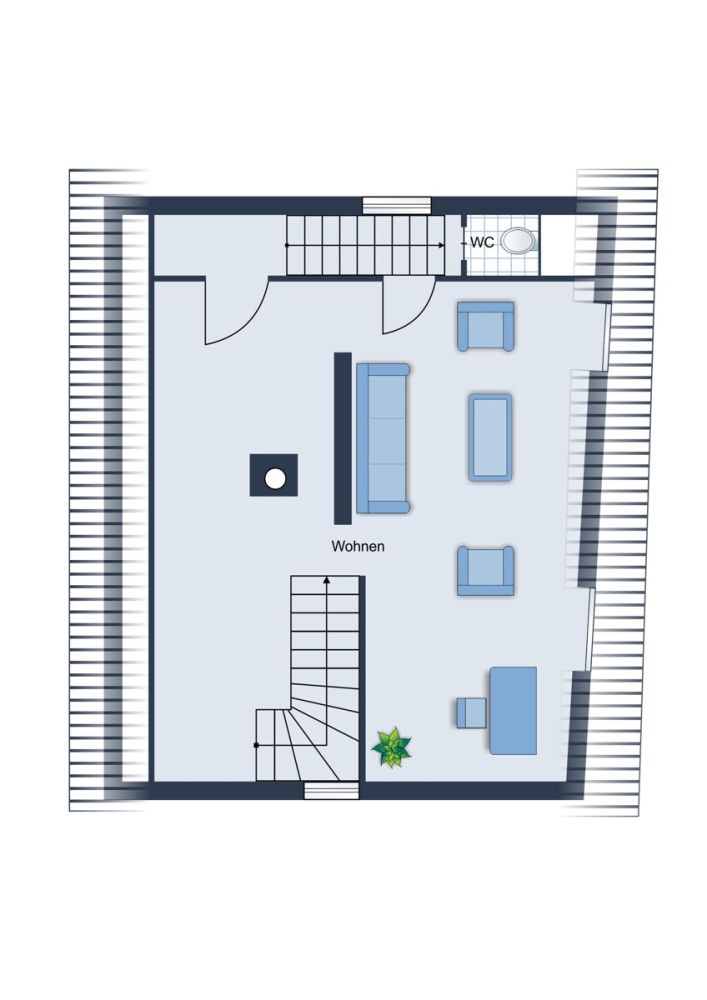 Ruhig gelegenes Stadthäuschen in Giengen
