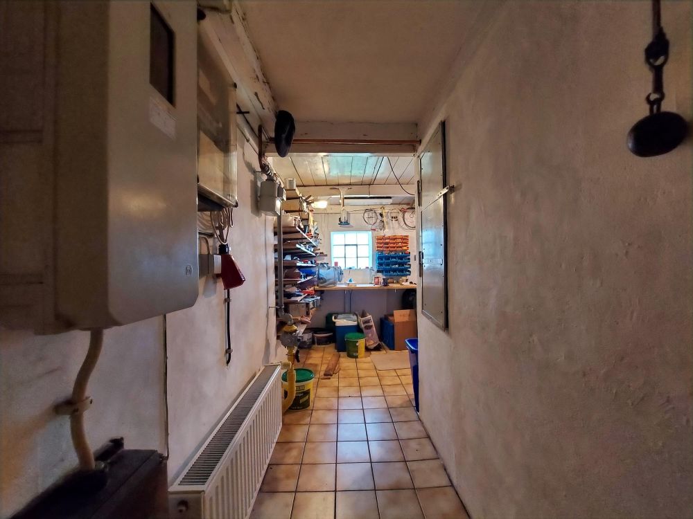 Zugang Werkstatt (Anbau) - Ansicht I