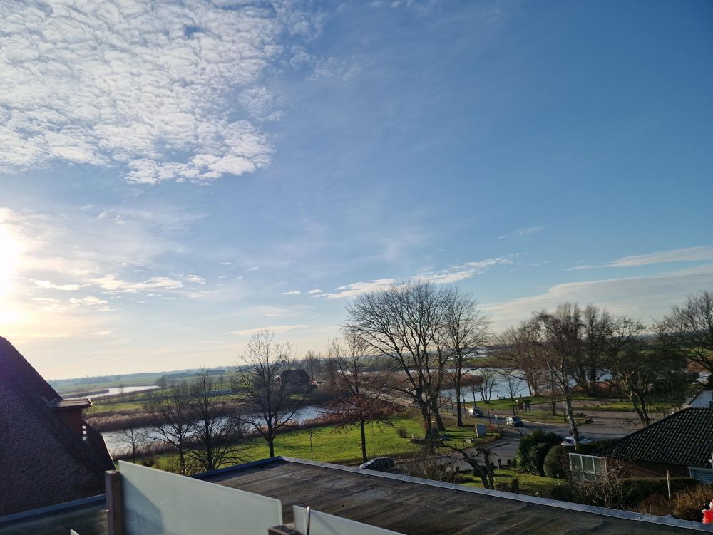 ...mit seitlichem Ausblick auf die Treene